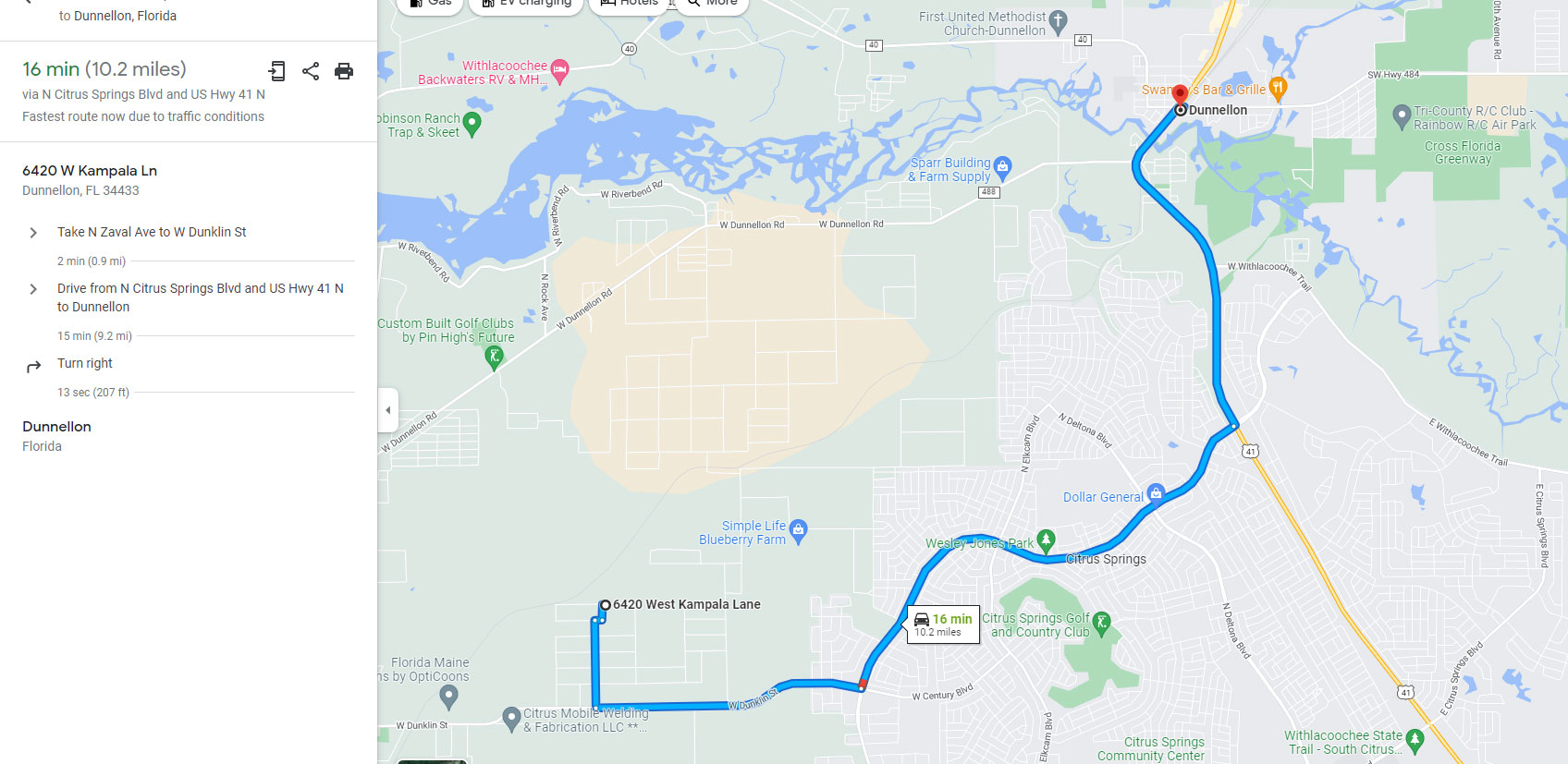 2.52 Acres Vacant Land in Dunnellon, FL (Citrus County
