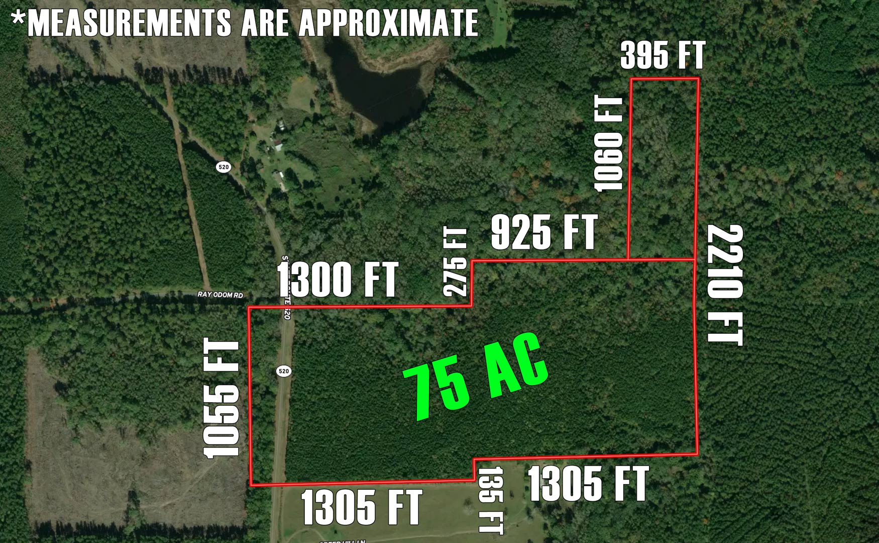 75 Acres Vacant Land in Haynesville, LA (Claiborne Parish