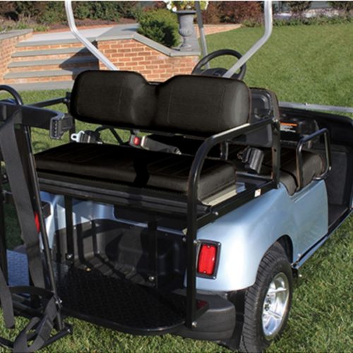 Home / Seats / Rear Seat Kits / RHOX RHINO 300 Steel Rear Seat Kit for Yamaha G14G22 Black