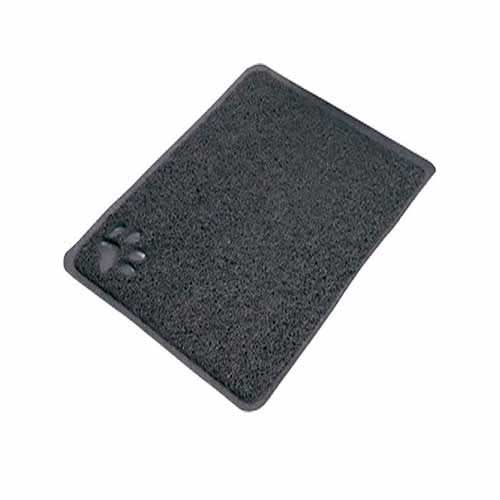 TRIXIE Cat litter tray mat, PVC anthracite, 37/45cm PetEssentials