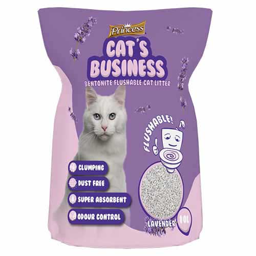 PRINCESS LITTER FLUSHABLE LAVENDER 16KG PetEssentials