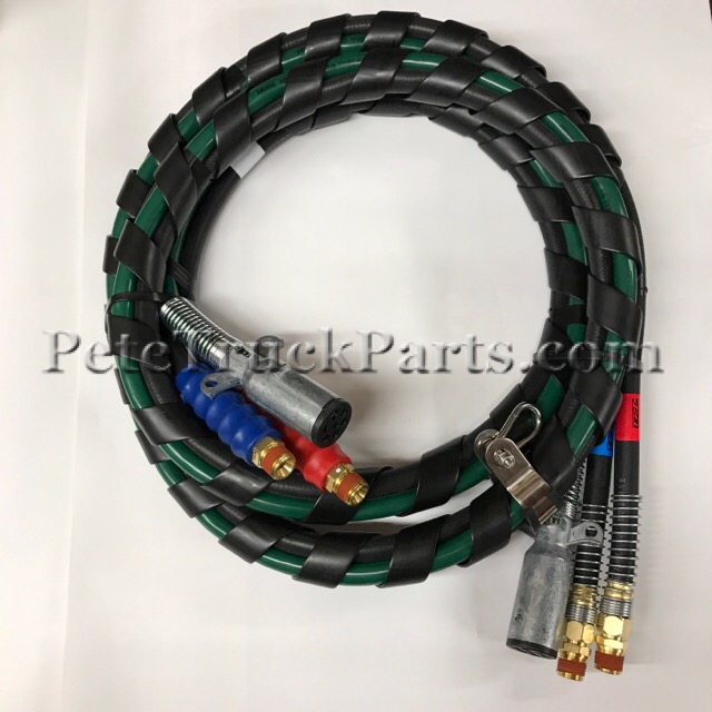 HOSE12FT 3IN1 ABS BLK RUBBE PE13000 Peterbilt