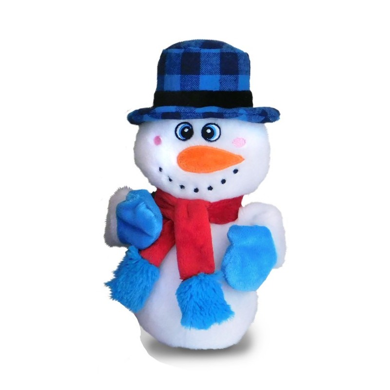 PET FACTORY PLUSH HOLIDAY POP & PLAY SNOWMAN Pet Factory