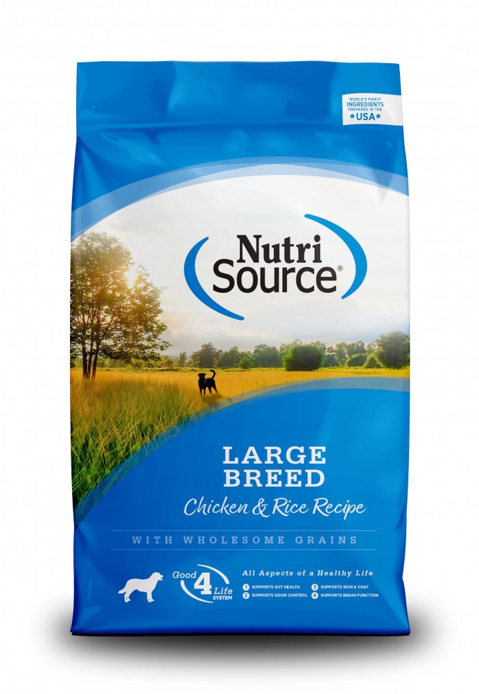 NutriSource Adult Large Breed Chicken Rice Dry Dog Food Review 2023
