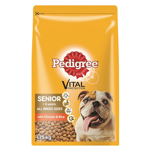 Buy Pedigree Senior ALL Breeds (Chicken and Rice) at