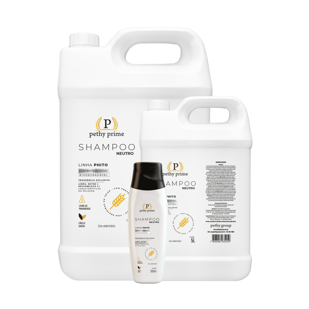 Shampoo Neutro Pethy Group