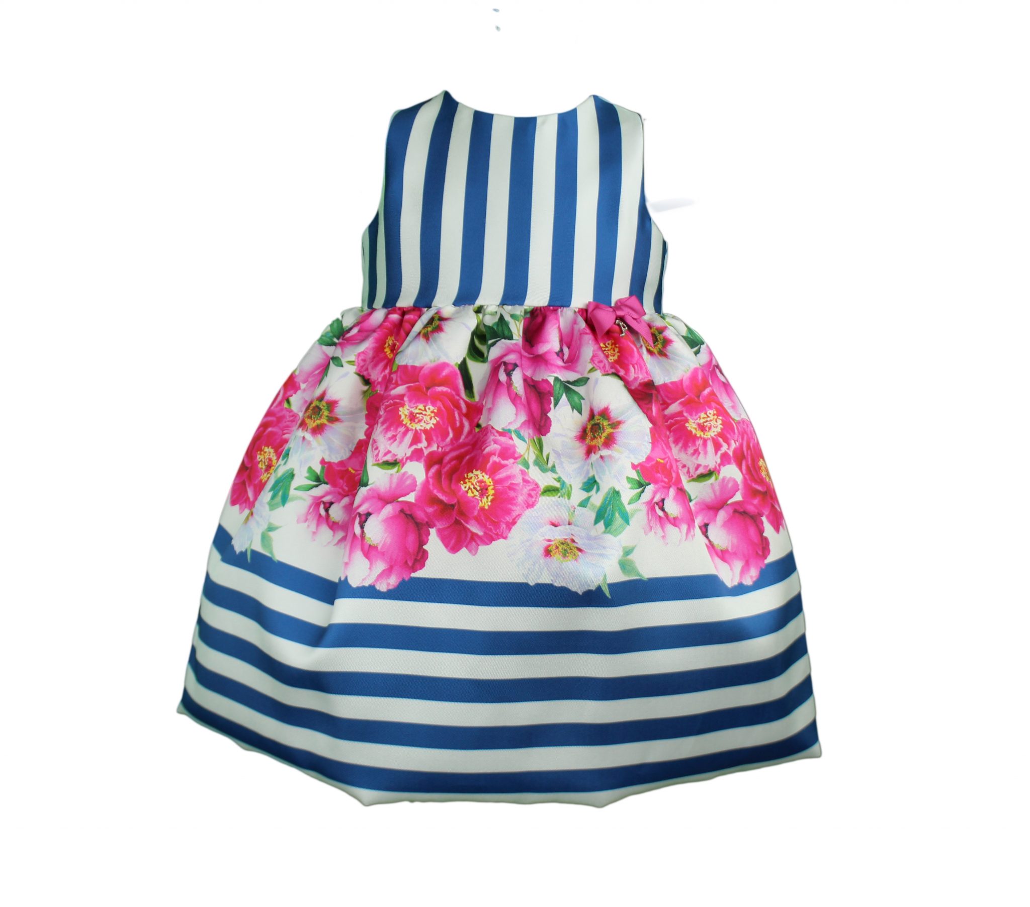 Baby cobalt blue summer dress Designer Kids Petit