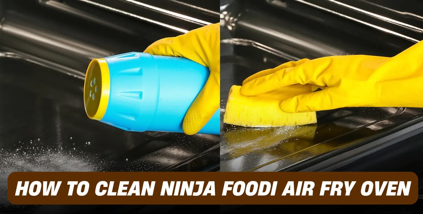 How to Clean Ninja Foodi Air Fry Oven 5 Easy Steps!