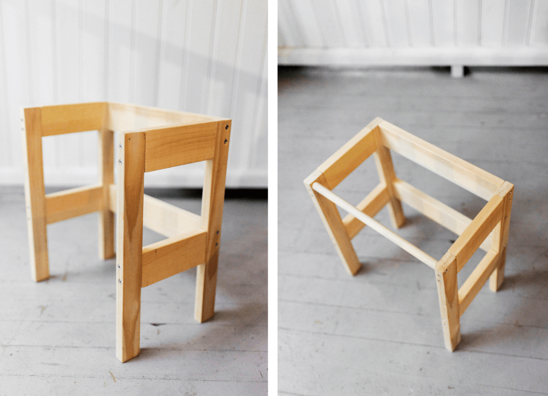 Ikea Hack Toddler Learning Tower Tutorial PetiteVie