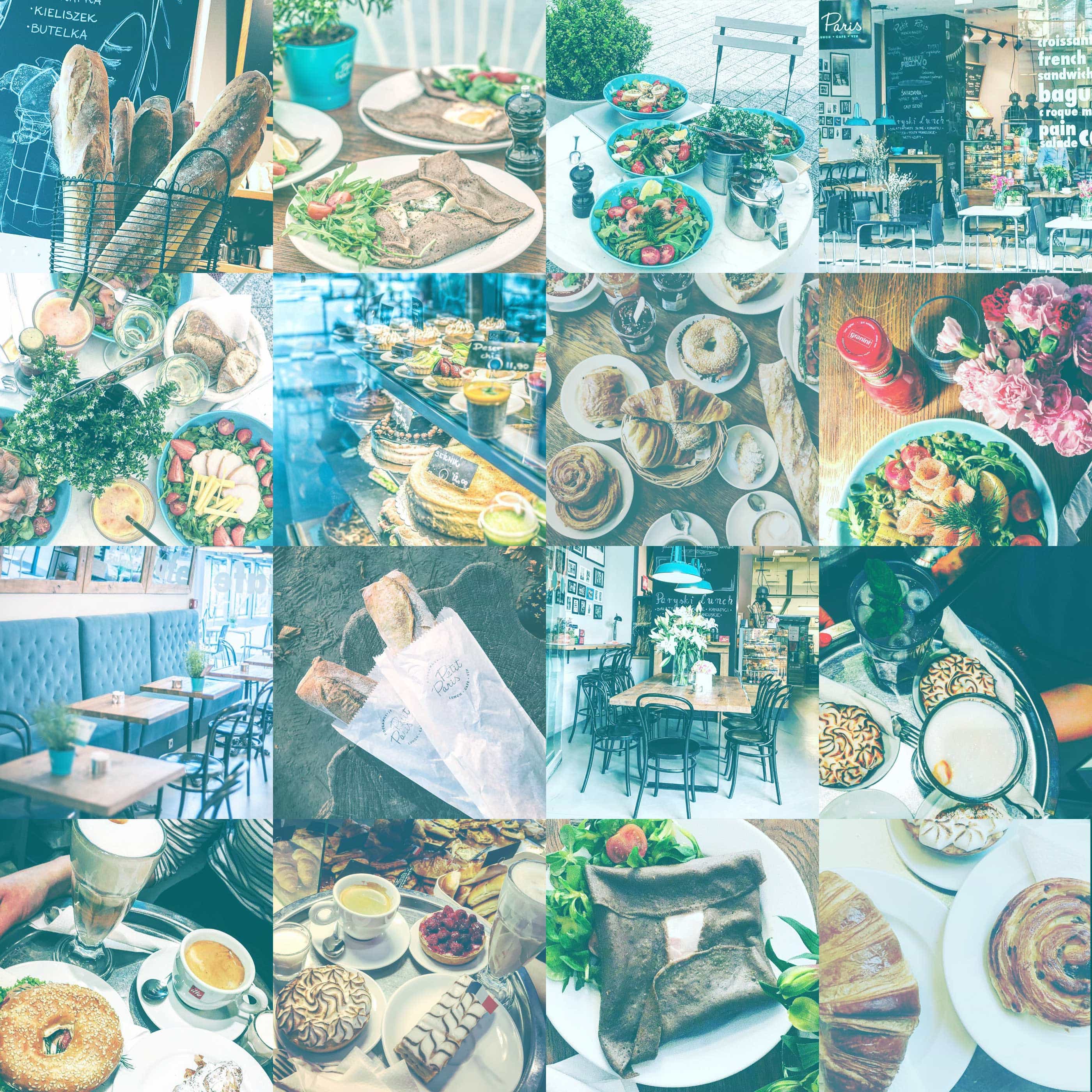 Restauracja, kawiarnia francuska, piekarnia, bistro i cukiernia