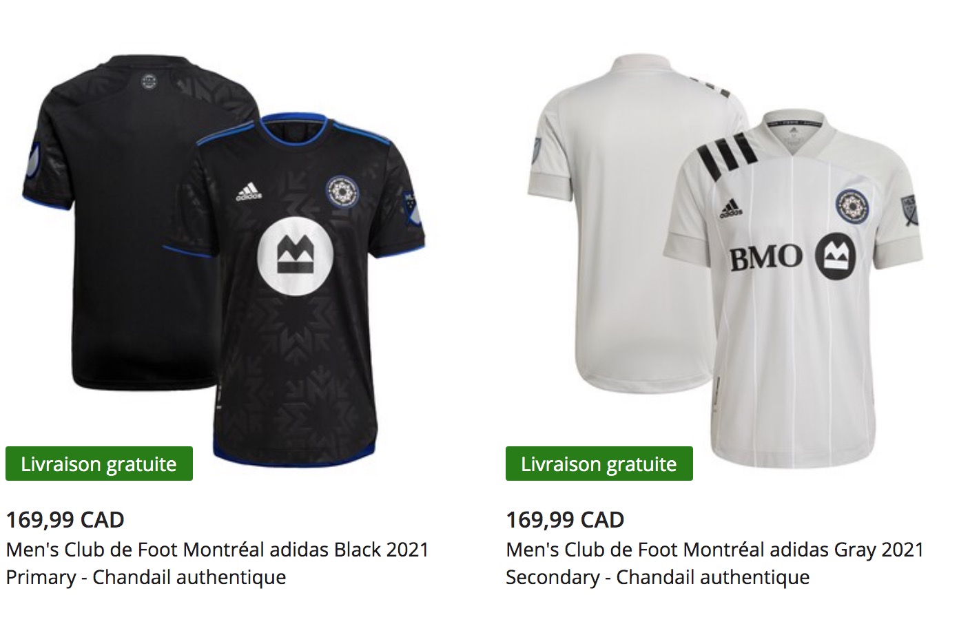 Le Club de Foot de Montréal dévoile son premier uniforme