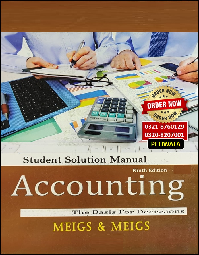 Accounting, the Basis for Business Decisions by Robert F. Meigs