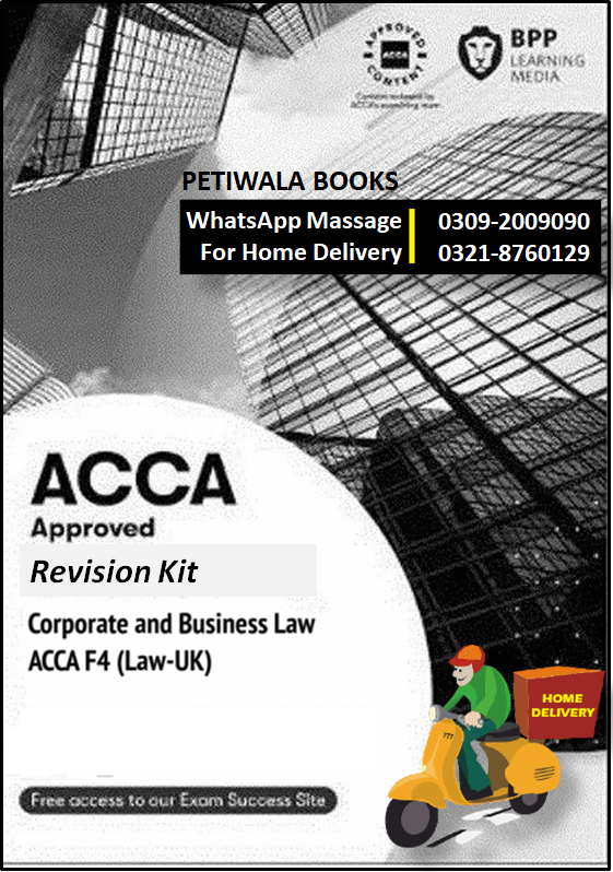 BPP ACCA F4 Corporate and Business Law England (LW) Exam Kit