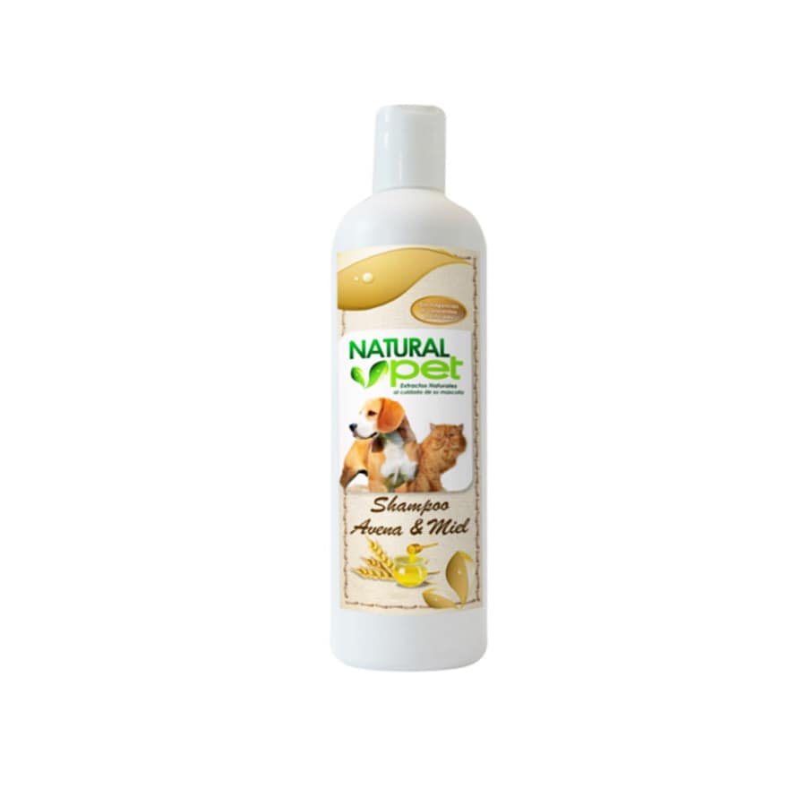 Natural Pet Shampoo Avena & Miel 500 Ml Petix