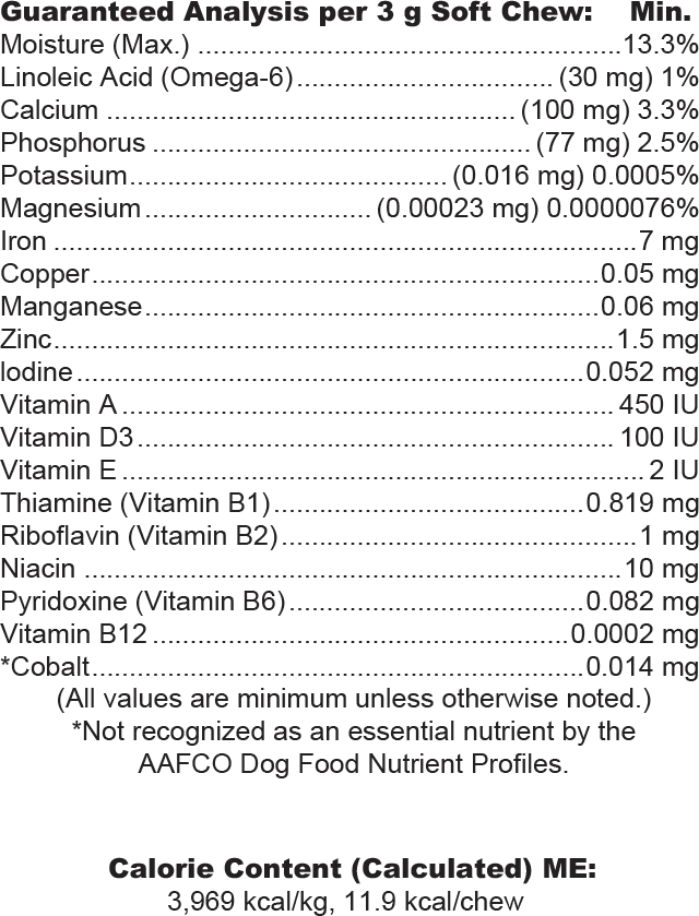 Thrive Daily Multivitamin PetJoy Supplements