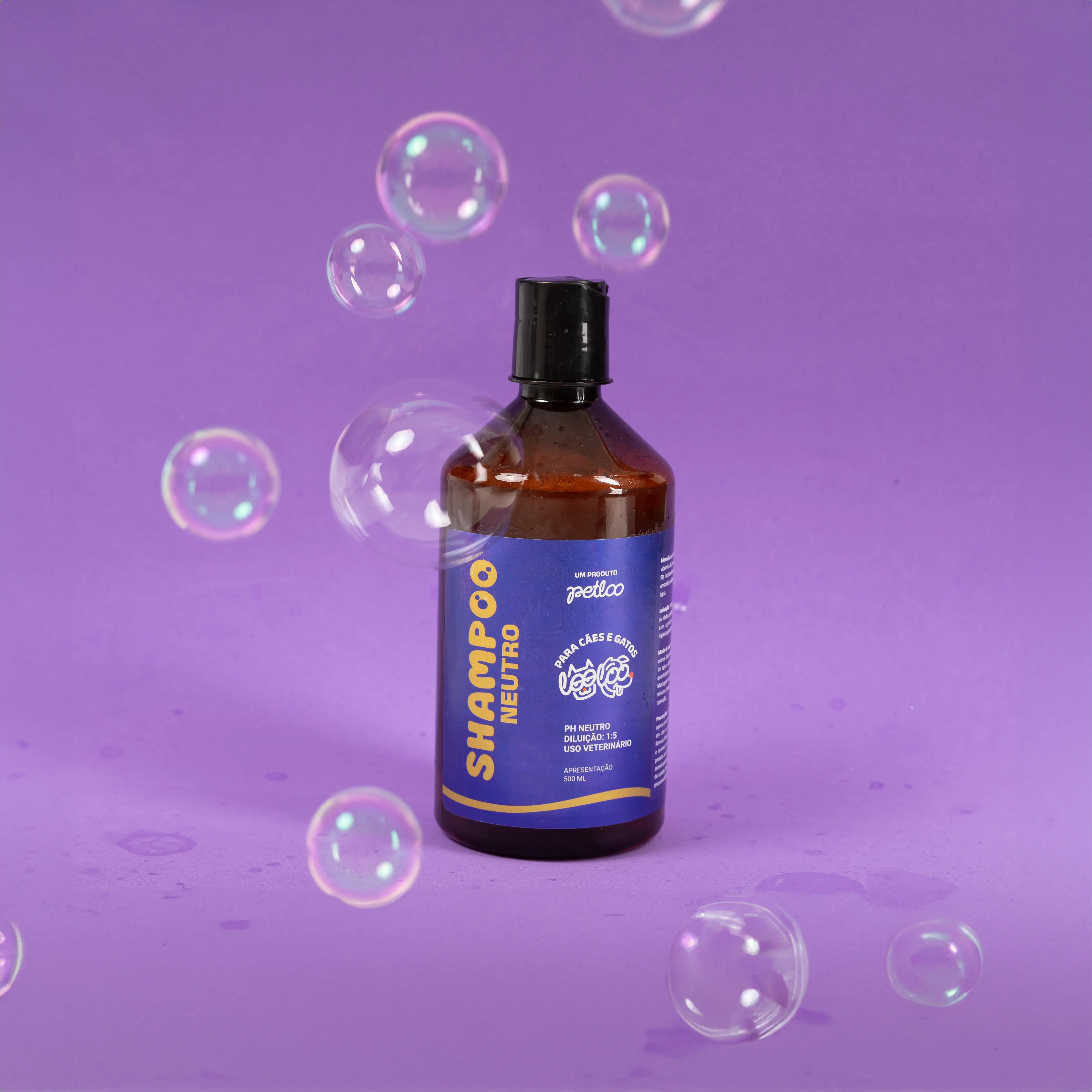 Shampoo Neutro para cães e gatos Petloo