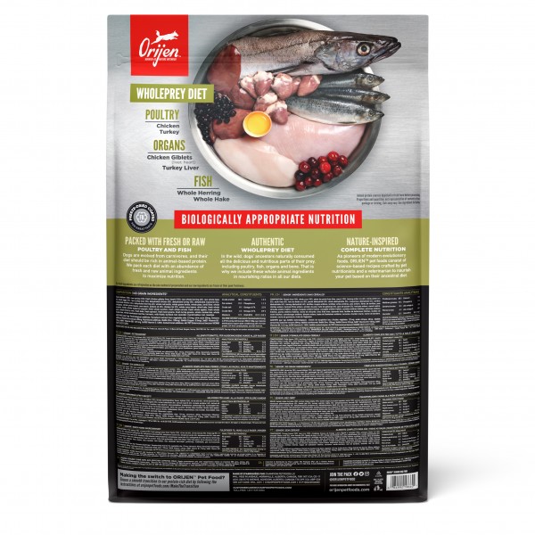 Orijen Dog Dry Food Senior Recipe 6kg Pet Master Singapore