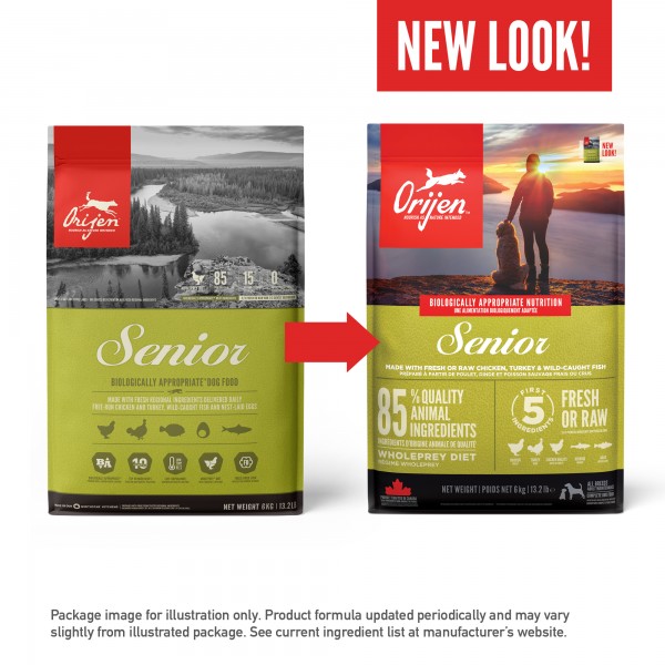 Orijen Dog Dry Food Senior Recipe 6kg Pet Master Singapore