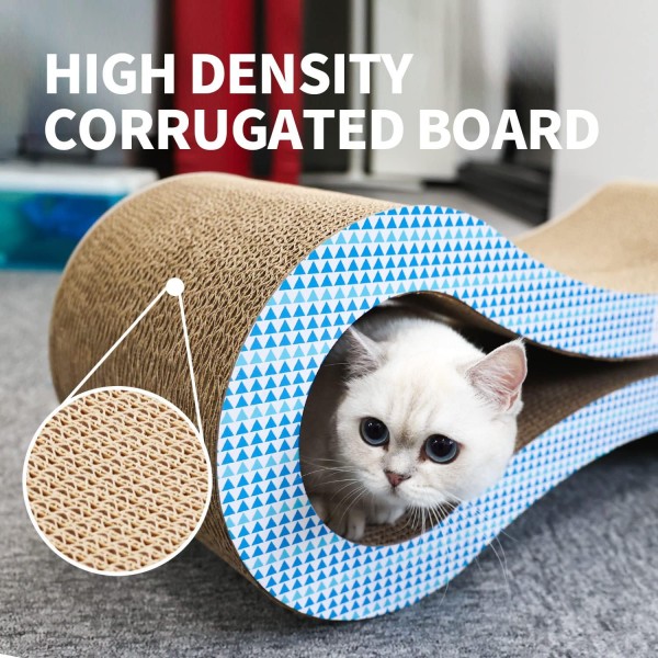 PetMaster AFP Cat Scratching Cardboard Modern Infinity Lounge Bed