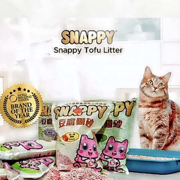Snappy Tofu Cat Litter 7L PROMO Bundle Of 2 Ctns Pet Master Singapore
