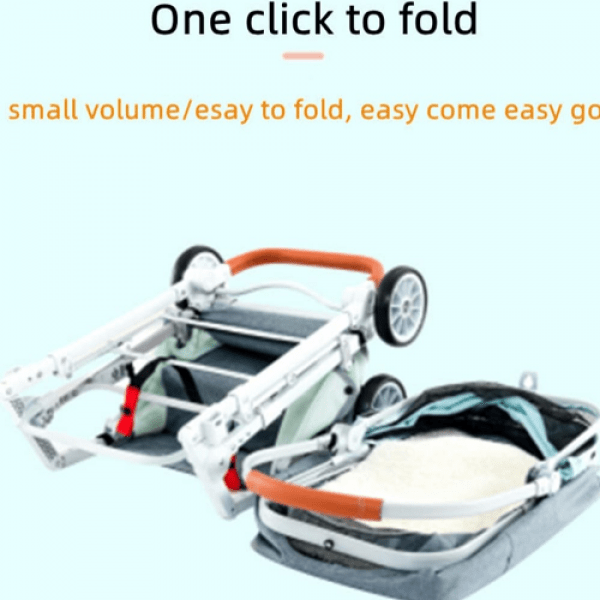 PetMaster Rubeku Pet Stroller BNDC w/Carrier (8009A) Mint Checkers