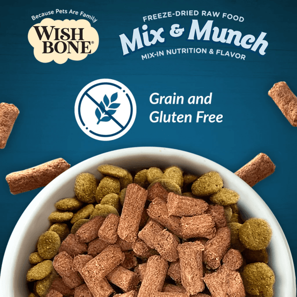 PetMaster Wishbone Cat Food Mix & Munch Chicken & Rabbit 350g Pet
