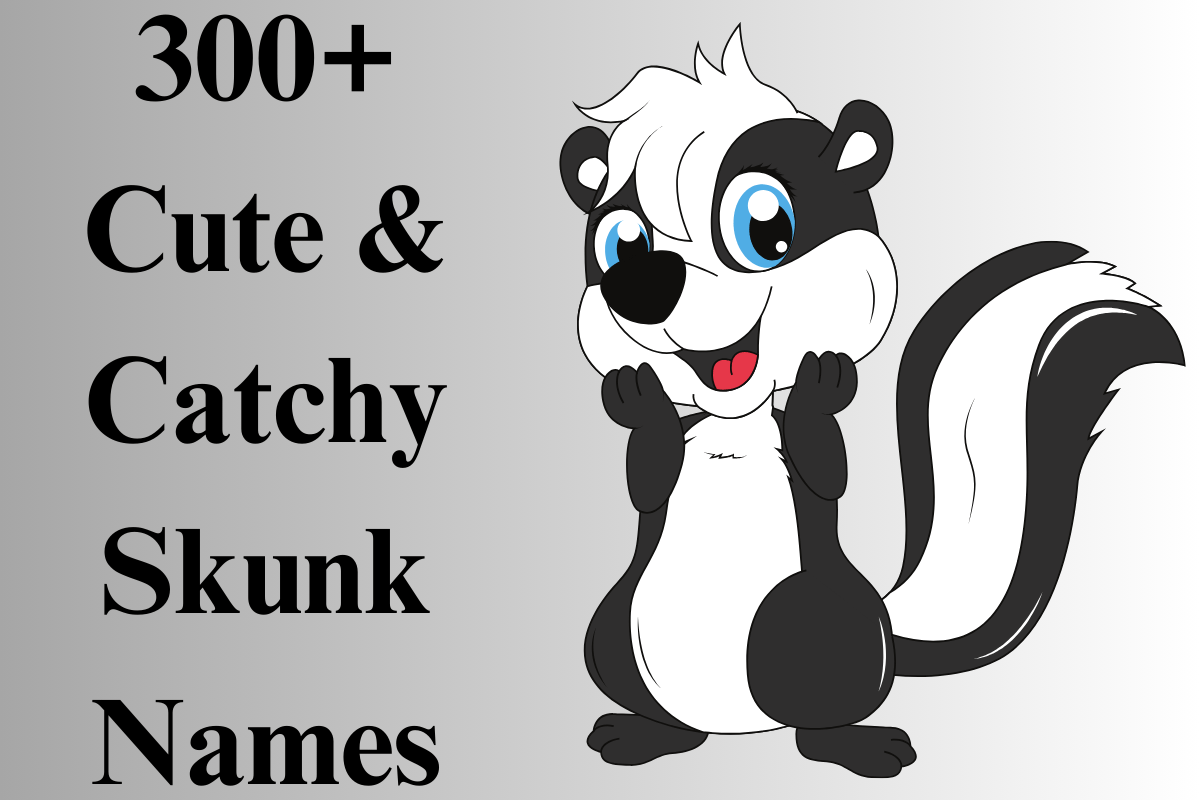 300+ Cool And Catchy Skunk Names With Name Generator Pet Moniker