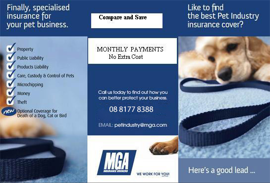 MGAPet Industry Business Insurance Pet Industry news