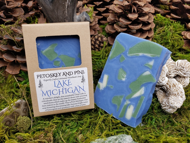 Lake Michigan Soap Petoskey and Pine