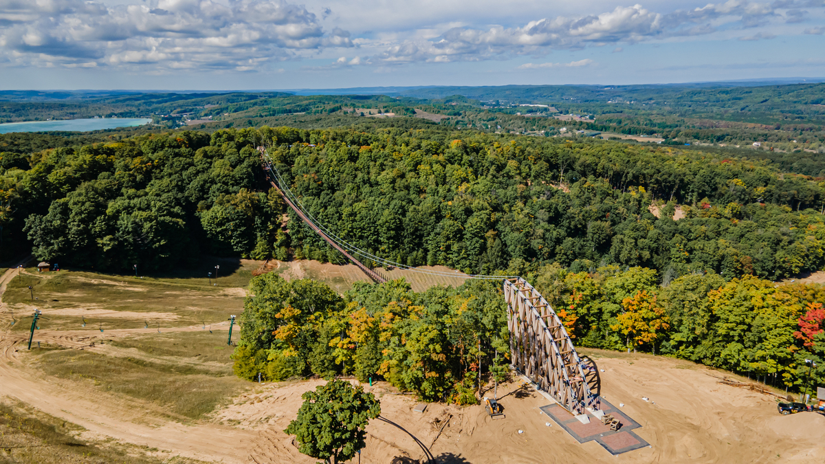 SkyBridge Michigan Boyne Mountain Petoskey Area