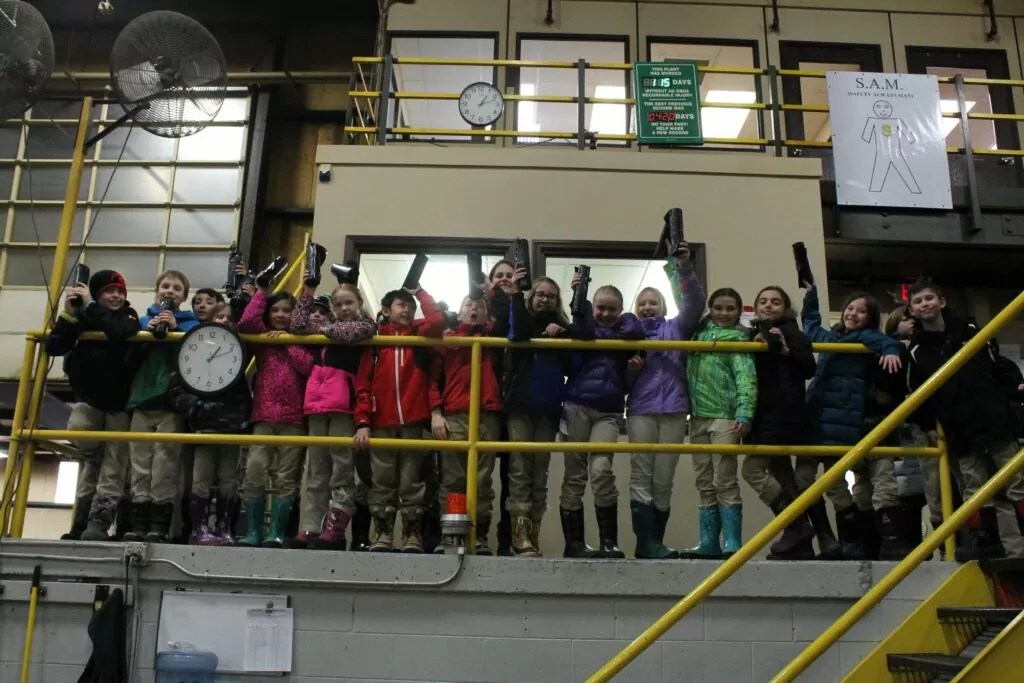 Elementary Students from St. Francis Xavier School Visit Petoskey