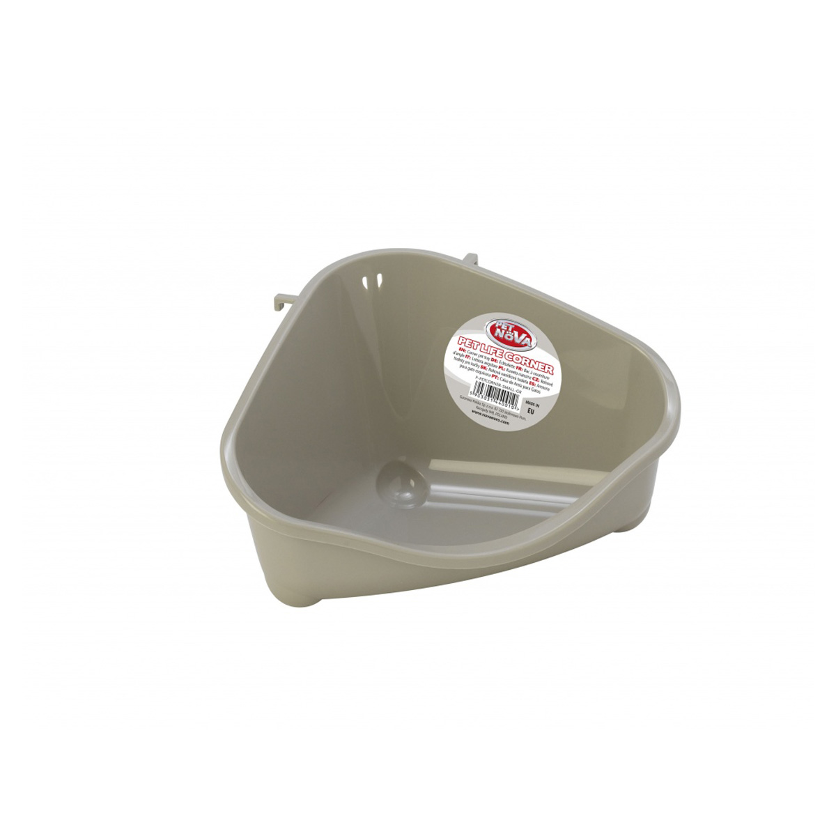 Pet Nova Small Corner Litter Tray » Pet Palace Dublin