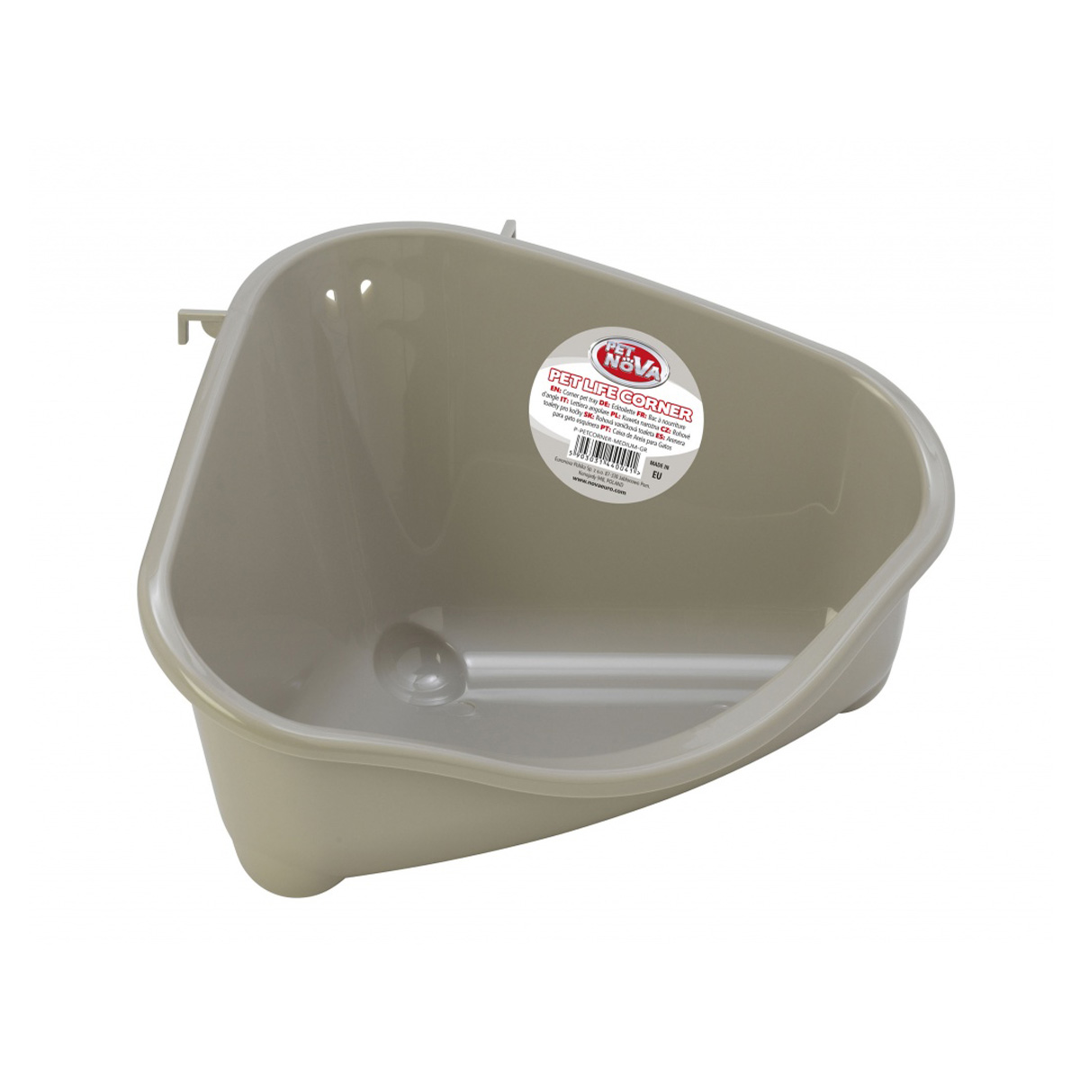 Pet Nova Medium Corner Litter Tray » Pet Palace Dublin