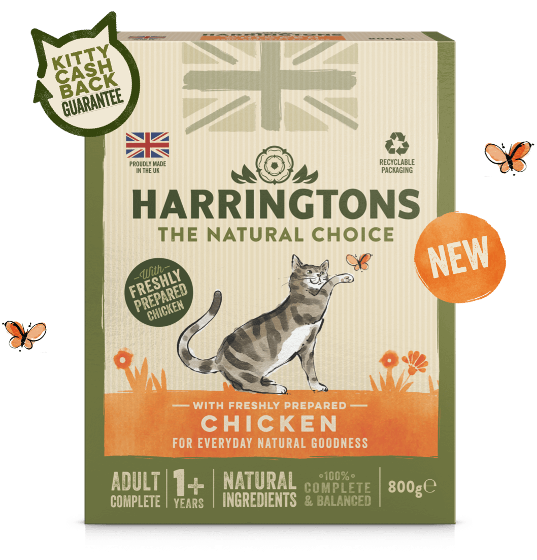 Free Harrington Cat Food full sized pack