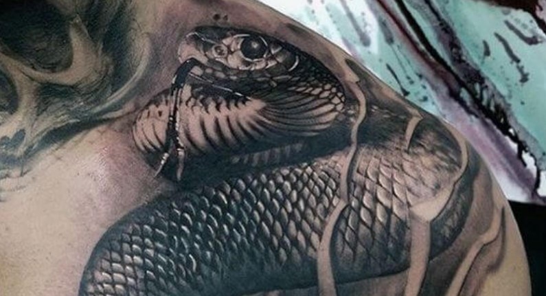 22 Snake Tattoos For Chest And Meanings PetPress
