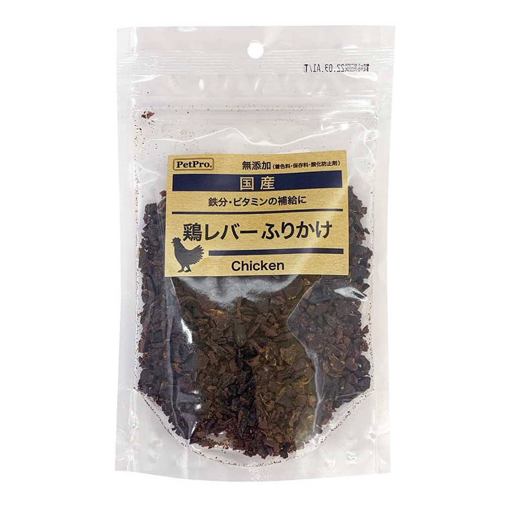 Made in Japan Treats AdditiveFree Chicken Liver Flakes (100g) PetPro Japan Co., Ltd. for pet