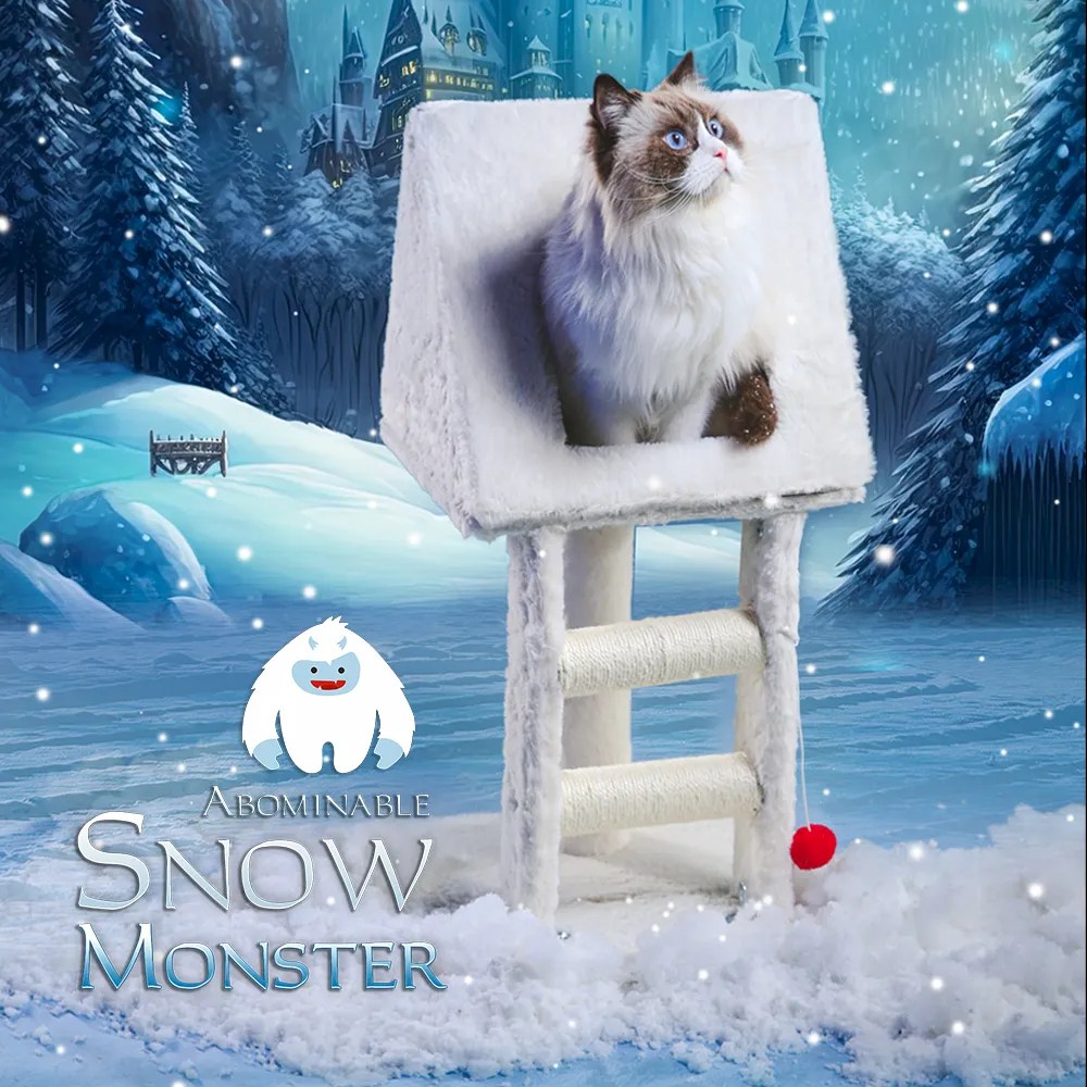 White Cat Condo Wholesalers Plush Cat Tree Condo Petstar