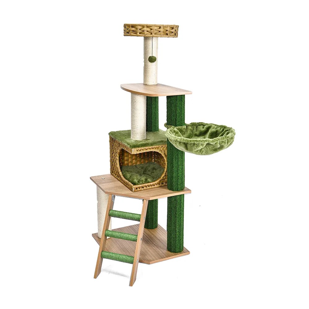 Custom Cats Tower Cat Climbing Frames Factory Petstar