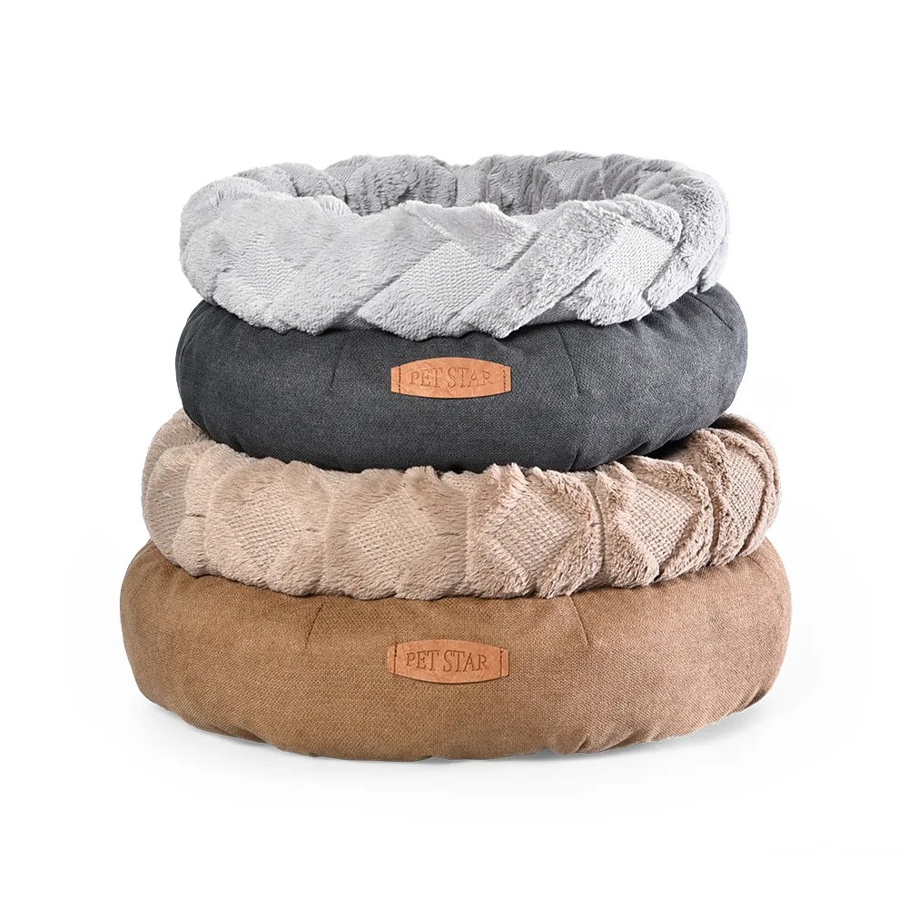 Nest Cat Bed Custom Fuzzy Round Dog Bed Petstar