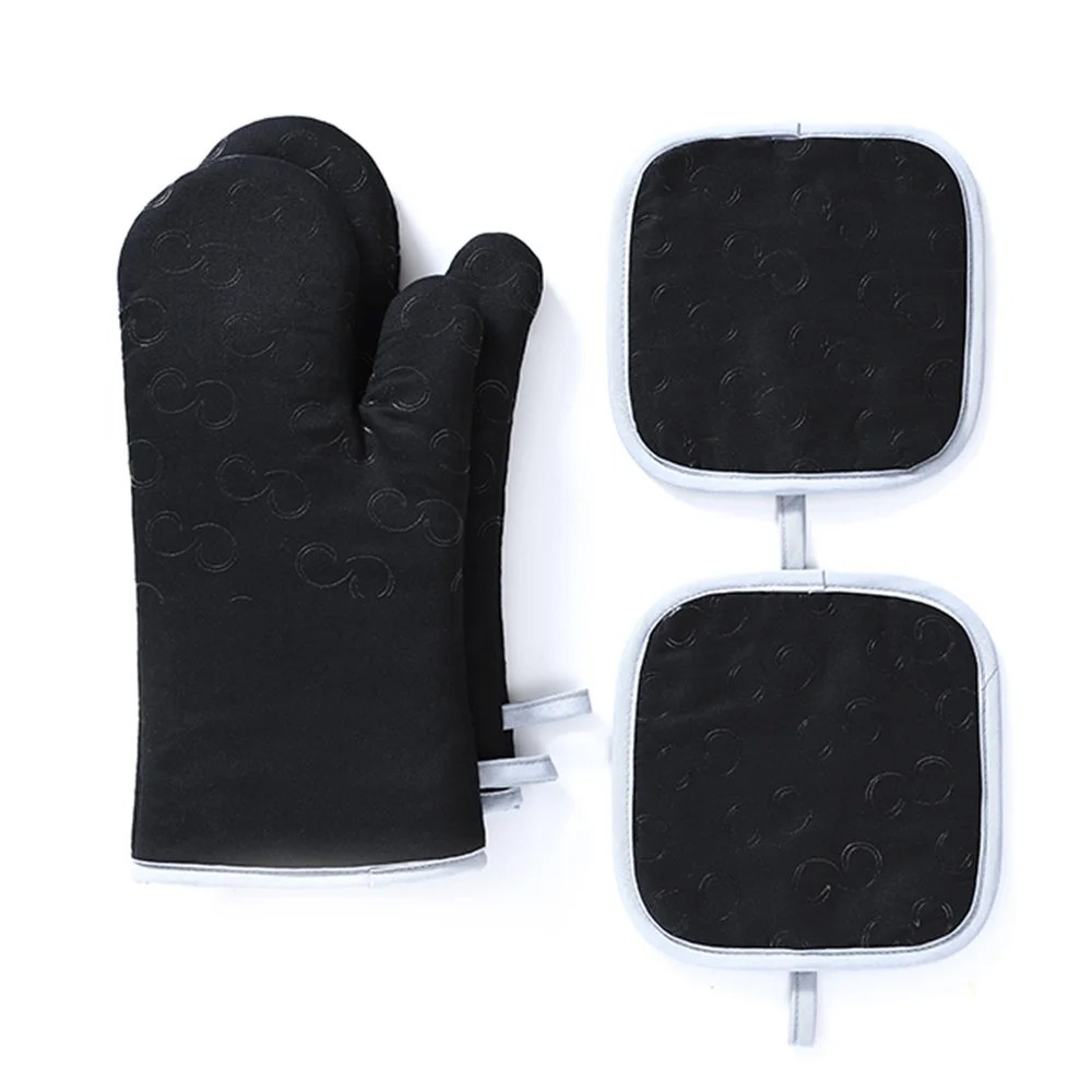 Insulated Cotton Oven Gloves for Microwave Ovens - Petra Shops