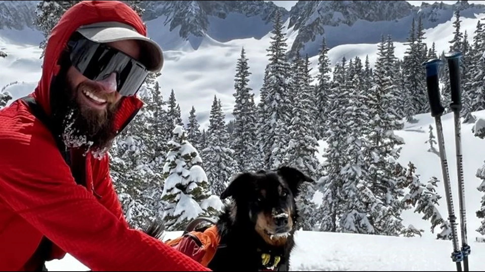 Skier who loves his dog 'more than everything' convinced his pup