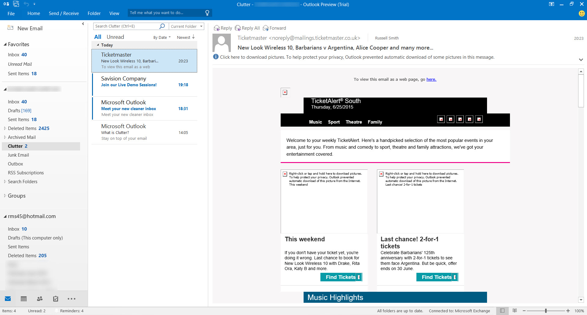 What’s New in Outlook 2016 Preview