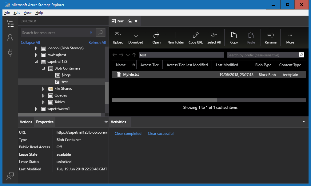 Storage Explorer Preview in the Azure Portal Petri IT Knowledgebase