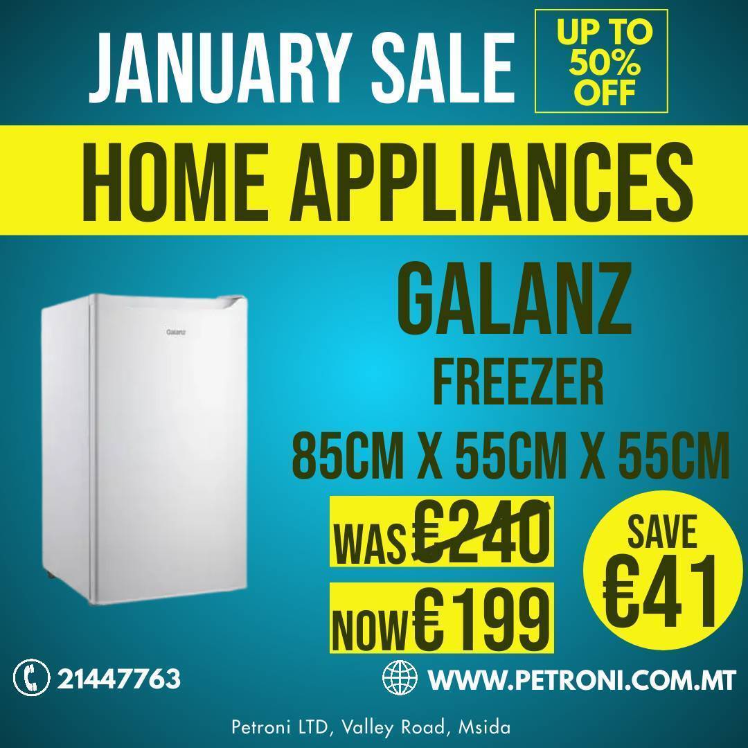 Galanz Upright Freezer Petroni Home Centre