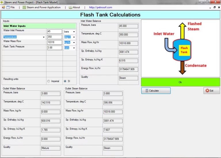 Steam Boiler Calculator Petrosof March 2024