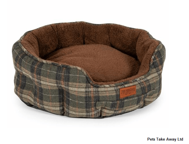 Ancol Heritage Green Tweed Dog Bed Pets Take Away Retail Store