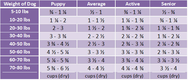 Taste Of The Wild Puppy Food Feeding Chart - Ponasa