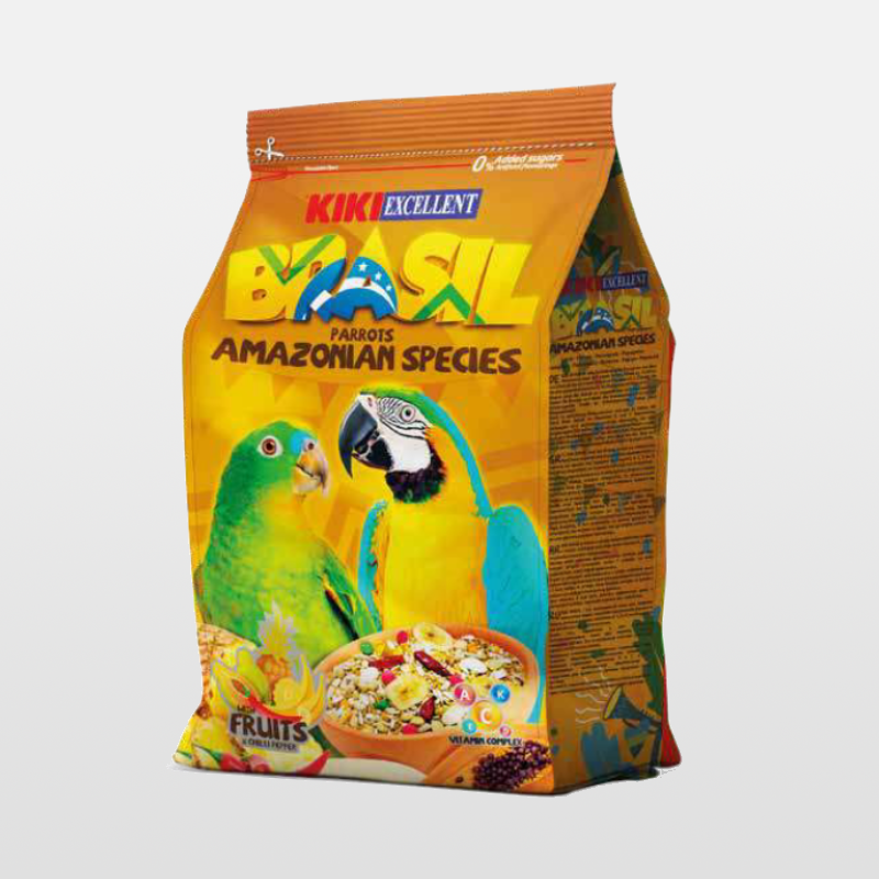 KIKI Brasil complete food for amazon parrots pets cart