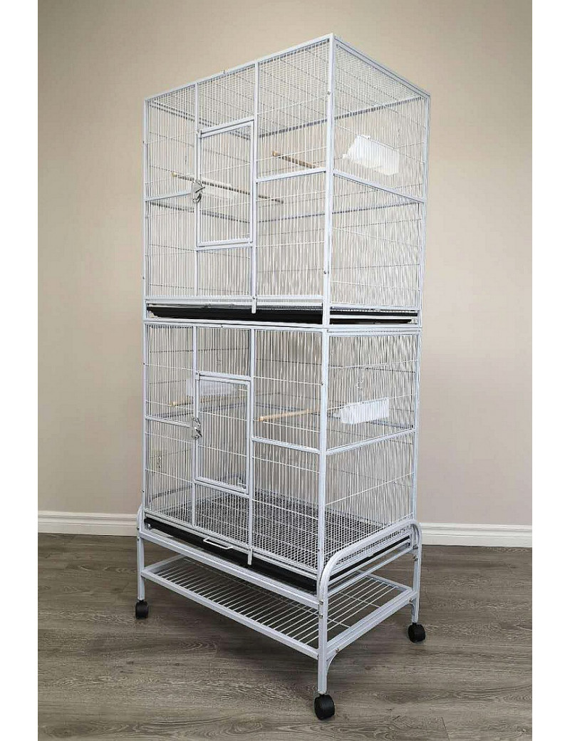 Double Stacked Flight Cage for Sale