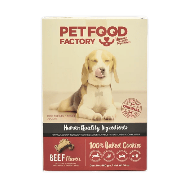 Petfood Factory Galleta Clásica Sabor Carne 460 gPetsfurry.cl